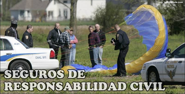 SEGUROS DE RESPONSABILIDAD CIVIL EN PARAPENTE